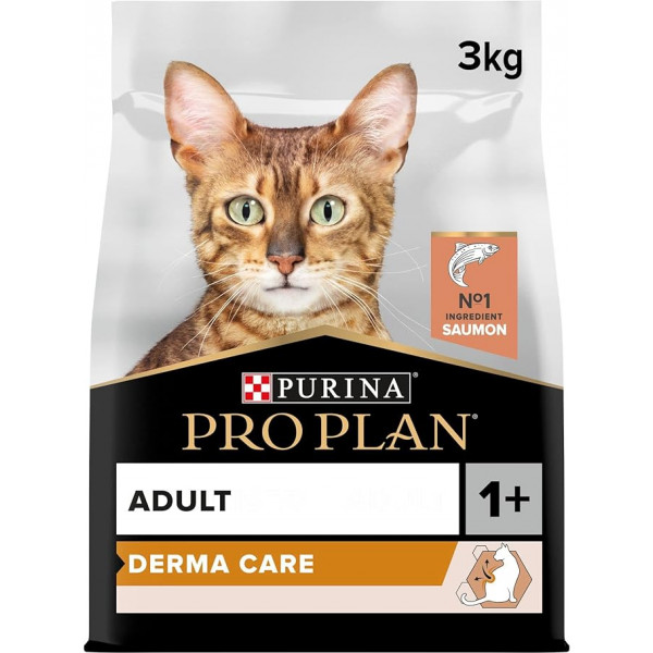 Pro Plan 3 Kg Derma Care Somon | Yetişkin Kuru Kedi Maması